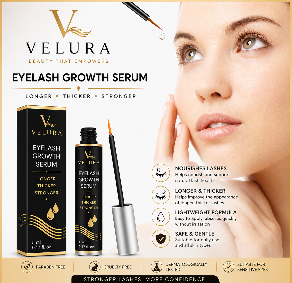 Longer Fuller Lashes Naturally