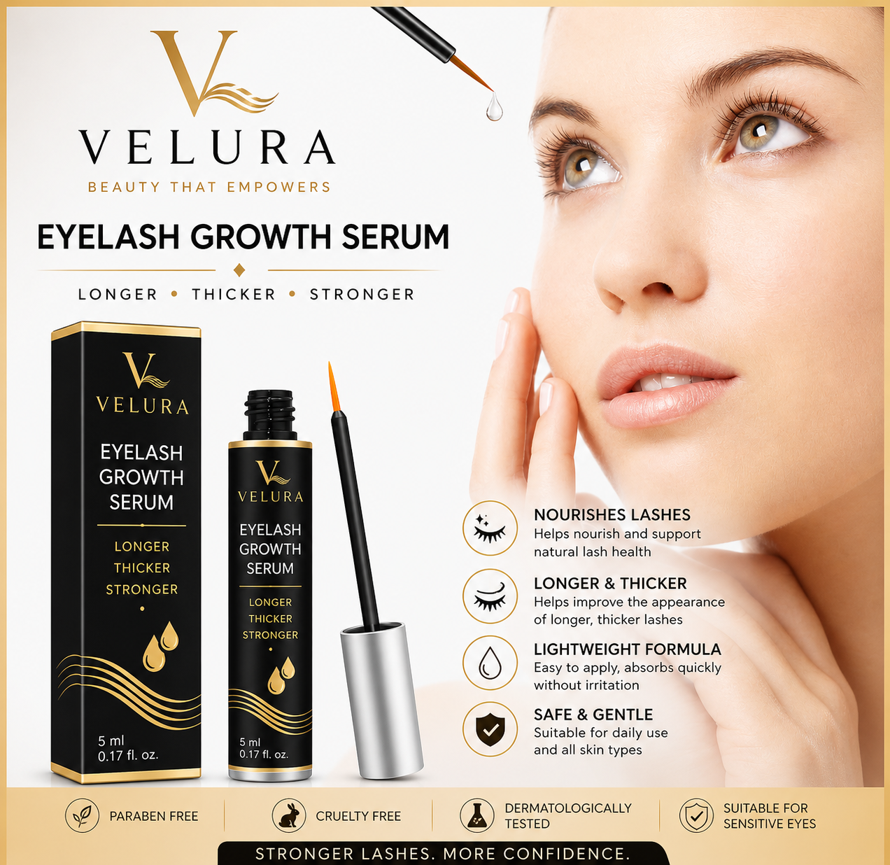 Longer Fuller Lashes Naturally