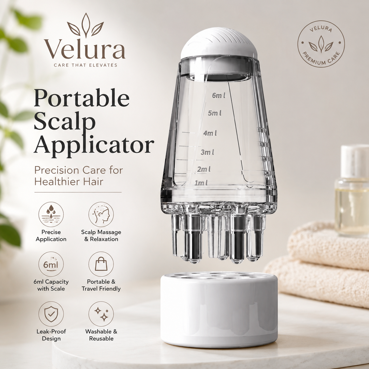 Precision Massage & Serum Roller for Better Absorption
