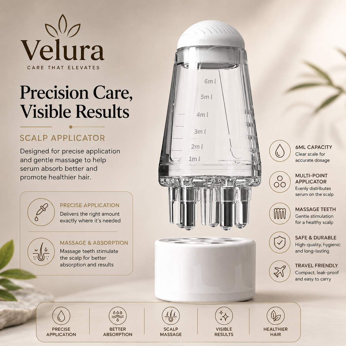 Precision Massage & Serum Roller for Better Absorption